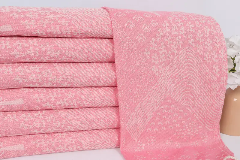 36x18 Cotton Mountain Design Towel, Home Decor Gifts, Personalized Gifts, Best Friend Gift Ideas, Monogram Hand Towel, Turkish Towel Hand Towel - 3