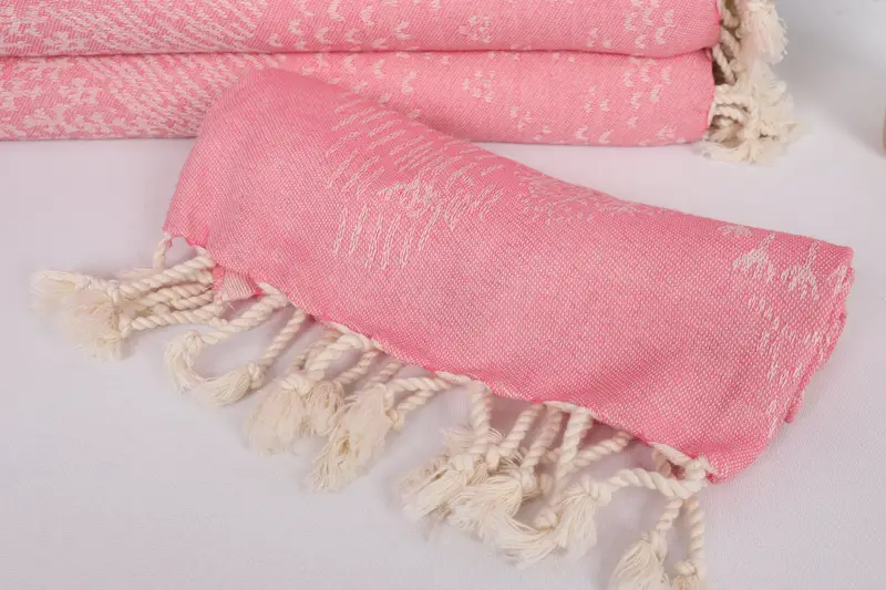 36x18 Cotton Mountain Design Towel, Home Decor Gifts, Personalized Gifts, Best Friend Gift Ideas, Monogram Hand Towel, Turkish Towel Hand Towel - 5