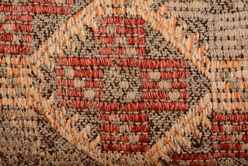 Vintage Kilim Pillow Pillow Cover, Kilim Pillow, 12x36 Red Pillow Sham, Cushion, Ethnical Kilim Rug Pillow, Kilim Pillow Cover - 3