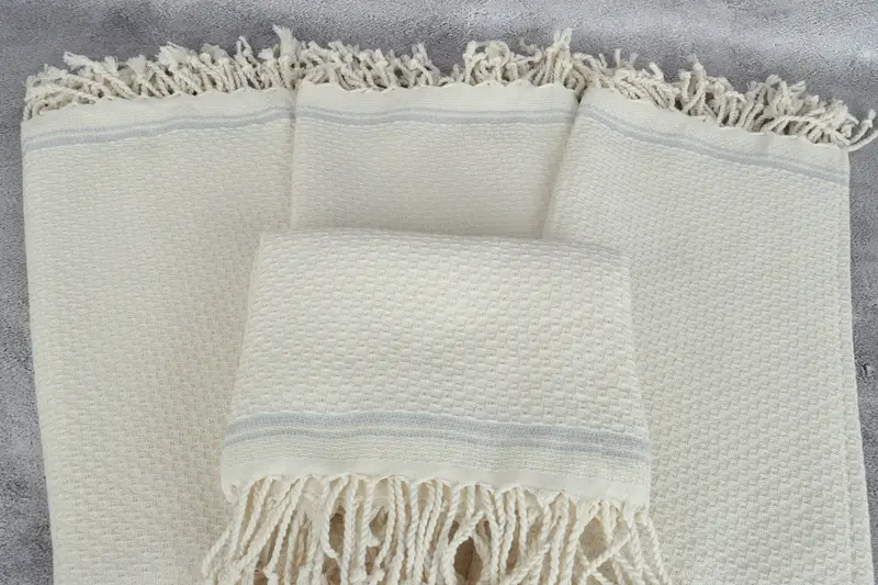 Turkish hand towel, 68x36 Cotton Striped Towel, Pool Towels, Bachelor Gift, Spa Towel, Bachelorette Party Gifts Bridesmaids, Monogram Turkish Towel - 4