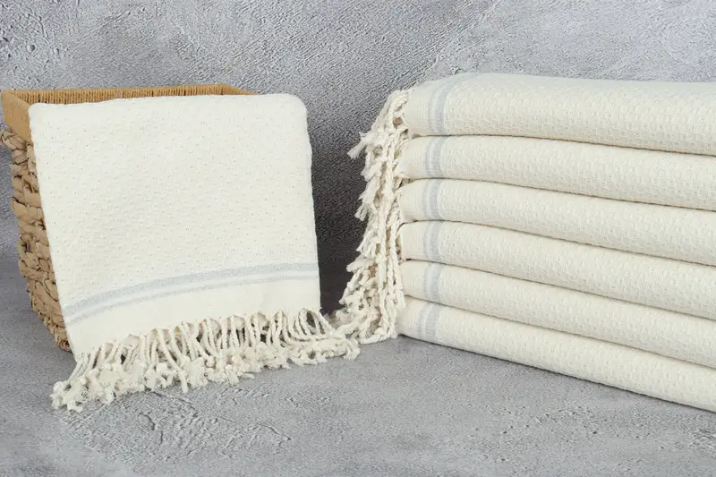 Turkish hand towel, 68x36 Cotton Striped Towel, Pool Towels, Bachelor Gift, Spa Towel, Bachelorette Party Gifts Bridesmaids, Monogram Turkish Towel - 3
