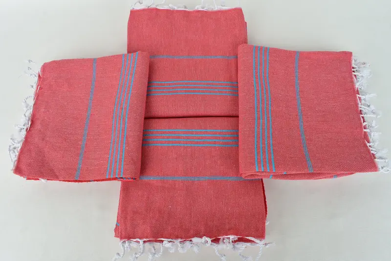 Thin and lightweight Turkish peshtemal, Grandma Gift, Monogram Beach Towel, Turkish bath towel, Personalized Gifts, 70x40 Cotton Striped Towel - 6