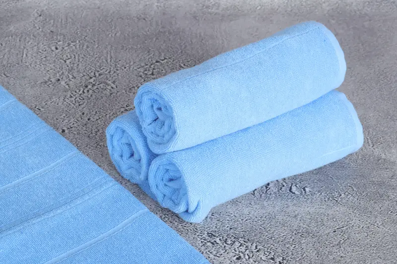 Monogram Hand Towel, 40x18 Cotton Striped Terry Towel, Turkish Towel Hand Towel, Bathroom Towels, House Warming Gift, Beach Theme Wedding Gift - 8