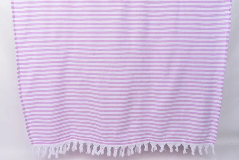 Wedding Favors, Summer Towel, Bachelorette Favors Beach, Gift For Him, Gift For Bride, Organic Turkish towel, 70x36 Cotton Terry Striped Towel - 8