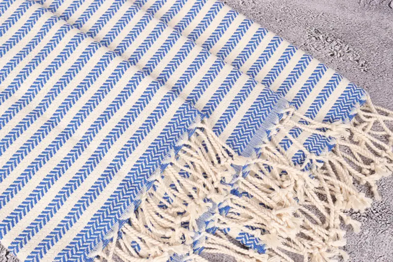 Personalized Hand Towel, Wedding Gift, 40x18 Cotton Chevron Towel, Holiday Towel, Custom Gifts, Summer Gift, Personalized Gifts, Decorative Towel - 5