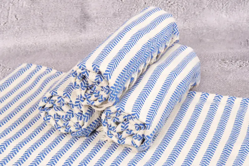 Personalized Hand Towel, Wedding Gift, 40x18 Cotton Chevron Towel, Holiday Towel, Custom Gifts, Summer Gift, Personalized Gifts, Decorative Towel - 7