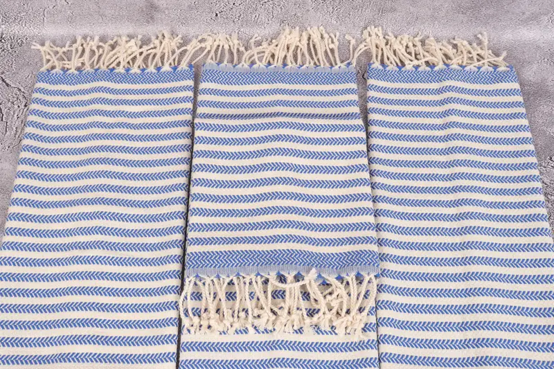 Personalized Hand Towel, Wedding Gift, 40x18 Cotton Chevron Towel, Holiday Towel, Custom Gifts, Summer Gift, Personalized Gifts, Decorative Towel - 4