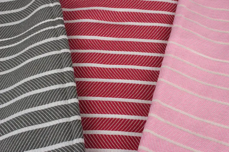 Bridal Shower Gifts, Spa Gift Towel, Bridesmaid Gift, Quick-dry towel, Sand-resistant towel, 70x40 Bamboo Striped Towel, Gym Towel, Beach Towel Bulk - 3