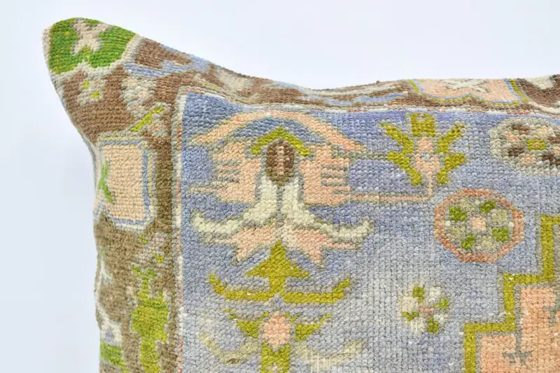 Wholesale Cushion, 28x28 Green Pillow Case, Ethnical Kilim Rug Pillow, Art Deco Cushion Case, Antique Pillows, Pillow, Kilim Pillow Cover - 2