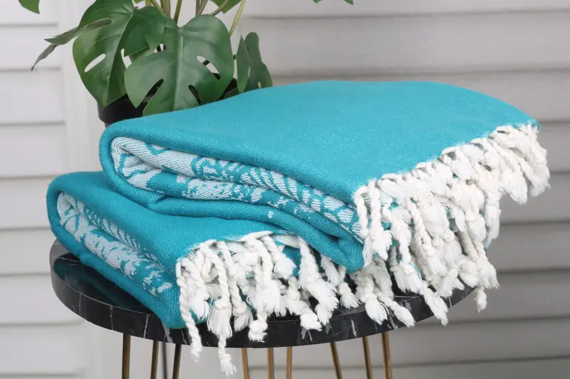 Travel Towel, Turkish beach towel with fringe, Custom Towel Beach, Wedding Gifts Towel, Custom Beach Towel, Best Friend Christmas Gift, Soft towel - 4