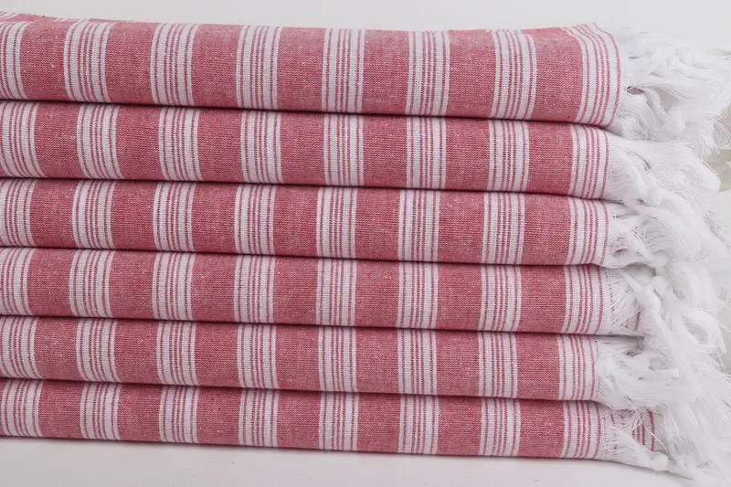 70x40 Cotton Striped Towel, Custom Name Towel, Gift For The Home Decor, Organic Turkish towel, Gift For Bride, Bridesmaid Gifts, Organic towel - 3