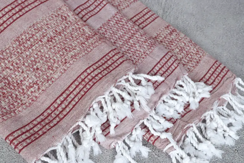 Towel With Name, Absorbent towel, Beach Size Towel, 70x36 Linen Striped Towel, Memorial Gift, Quick-dry towel, Bachelorette Gifts, Travel Towel - 5