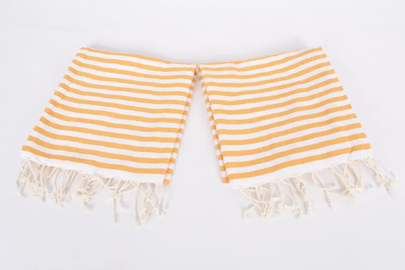 Turkish Towel Hand Towel, Christmas Favors, Small Bath Towels, Bridal Shower Gift, Personalized Gift, Towel With Name, 40x18 Cotton Striped Towel - 6