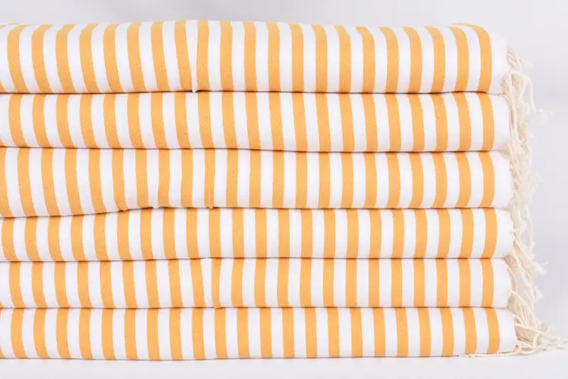 Turkish Towel Hand Towel, Christmas Favors, Small Bath Towels, Bridal Shower Gift, Personalized Gift, Towel With Name, 40x18 Cotton Striped Towel - 3