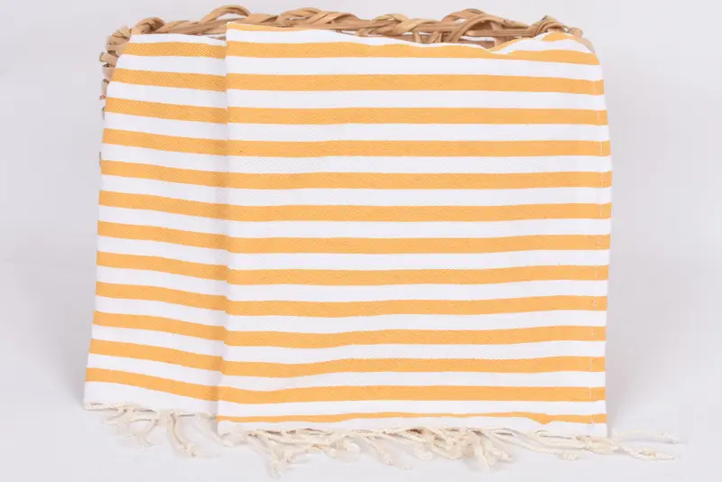 Turkish Towel Hand Towel, Christmas Favors, Small Bath Towels, Bridal Shower Gift, Personalized Gift, Towel With Name, 40x18 Cotton Striped Towel - 5