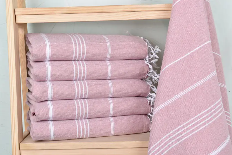 Handmade Gift, Xmas Gifts, Bachelorette Party Gifts, 70x40 Cotton Striped Towel, Quick-dry peshtemal, Bachelor Towel, Travel Towel, Summer Towel - 2