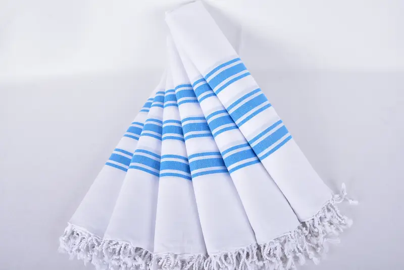 Bachelorette Gifts, Bridesmaid Gifts, Summer Towel, Monogram Beach Towel, Personalized Towel Gift, Bathroom Towel, 70x40 Cotton Striped Towel - 4