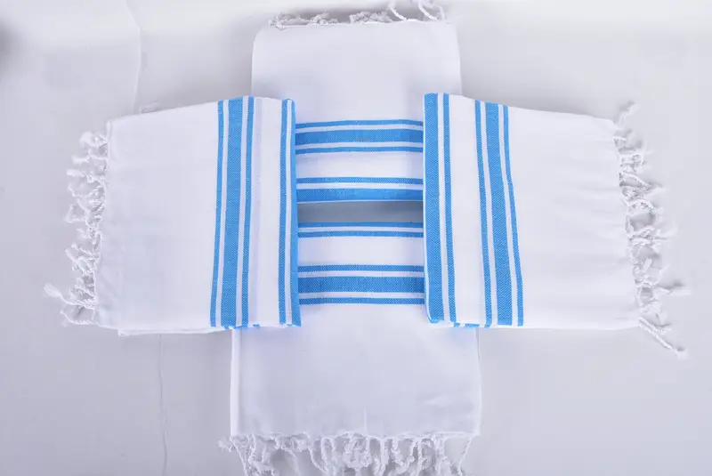 Bachelorette Gifts, Bridesmaid Gifts, Summer Towel, Monogram Beach Towel, Personalized Towel Gift, Bathroom Towel, 70x40 Cotton Striped Towel - 6