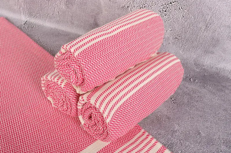 Holiday Towel, Yoga Towel, Gift Towel, 70x40 Cotton Striped Towel, Gifts For Him, Custom Gift, Custom Wedding Gift, Handwoven Turkish bath towel - 7