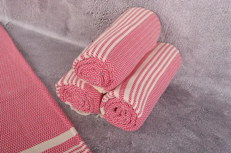 Holiday Towel, Yoga Towel, Gift Towel, 70x40 Cotton Striped Towel, Gifts For Him, Custom Gift, Custom Wedding Gift, Handwoven Turkish bath towel - 8