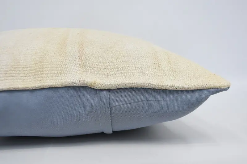Kilim Pillow, Wool Kilim Pillow Cushion Case, Antique Pillows, Throw Kilim Pillow, Pillow Case, 28x28 White Pillow Cover, Boho Throw Pillow Sham - 5