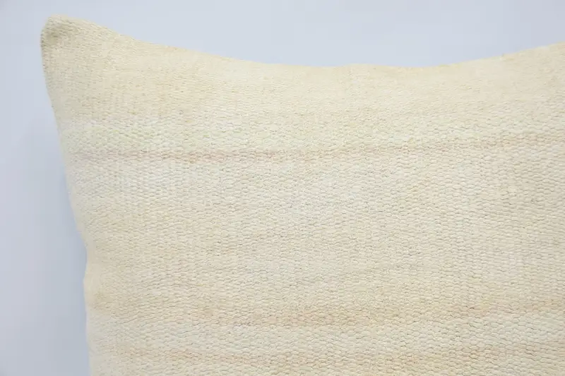 Kilim Pillow, Wool Kilim Pillow Cushion Case, Antique Pillows, Throw Kilim Pillow, Pillow Case, 28x28 White Pillow Cover, Boho Throw Pillow Sham - 2