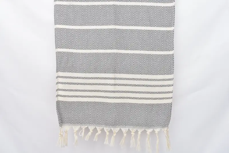 Personalized Hand Towel, Bridesmaid Gifts, Bachelorette Party Gifts, Small Bath Towels, 40x20 Cotton Striped Towel, Gift For Him, Handmade Gift - 8