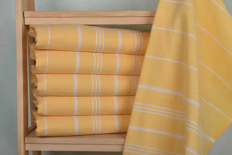 40x24 Cotton Striped Towel, Bridesmaid Towel, Merry Christmas Gifts, Custom Wedding Gifts, Wedding Favors, Monogram Hand Towel, Bridesmaid Gifts - 2