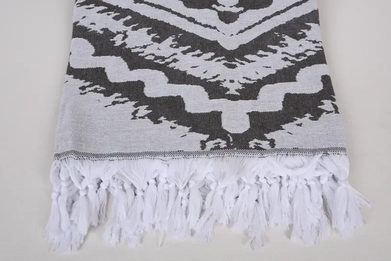 Personalized Gifts, Housewarming Gift, 80x60 Cotton Set of 5 Towel, Turkish Blanket, Turkish Bedspread, Organic Beach Blanket, Unique Gift - 4