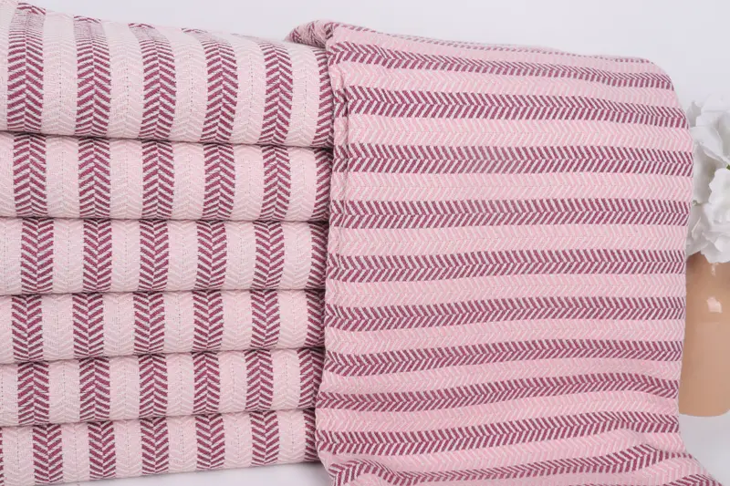 70x40 Cotton Herringbone Towel, Sand-free towel, Scarf Towel, Handmade Gift, Bridal Shower Gifts, Custom Wedding Gift, Oversized Beach Towel - 2