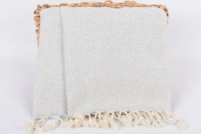 Organic Tea Towel, 40x20 Cotton Chevron Towel, Bachelorette Favor, Home Decor Gifts, Bridesmaid Gifts, Personalized Hand Towel, Small Bath Towels - 5
