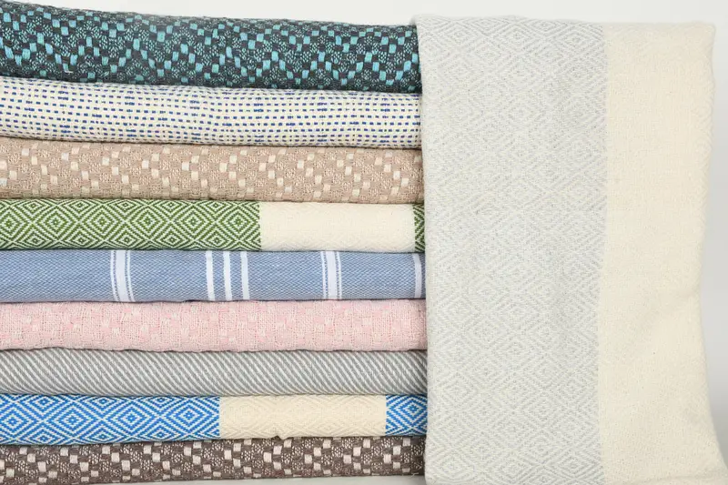 Wedding Gift, 36x18 Linen Set of 10 Towel, Turkish Towel Hand Towel, Personalized Kitchen Towel, Summer Towel, Bachelorette Party Favor, Spa Towel - 2