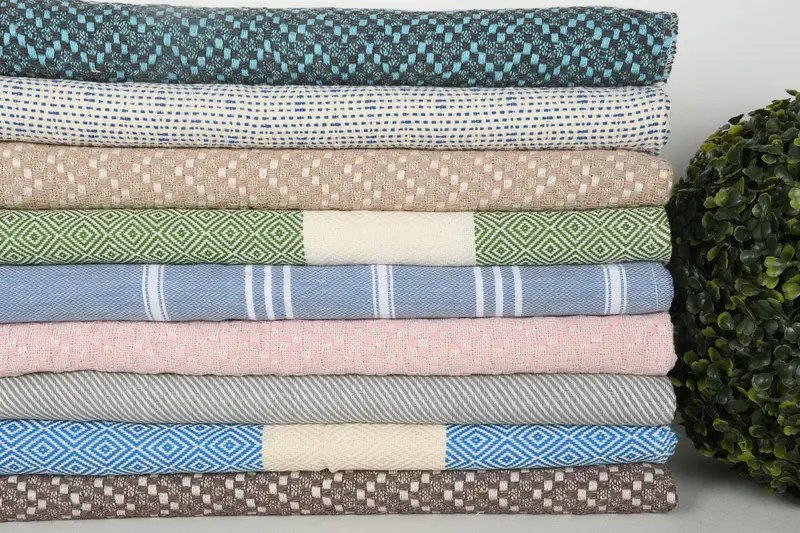Wedding Gift, 36x18 Linen Set of 10 Towel, Turkish Towel Hand Towel, Personalized Kitchen Towel, Summer Towel, Bachelorette Party Favor, Spa Towel - 3