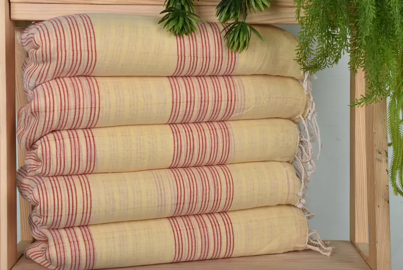 70x40 Cotton Striped Towel, Gym Towel, Lightweight towel, Quick-Dry Beach Towel, Lightweight Turkish towel, Girl Trip Party Favor, Bridesmaid Favors - 1