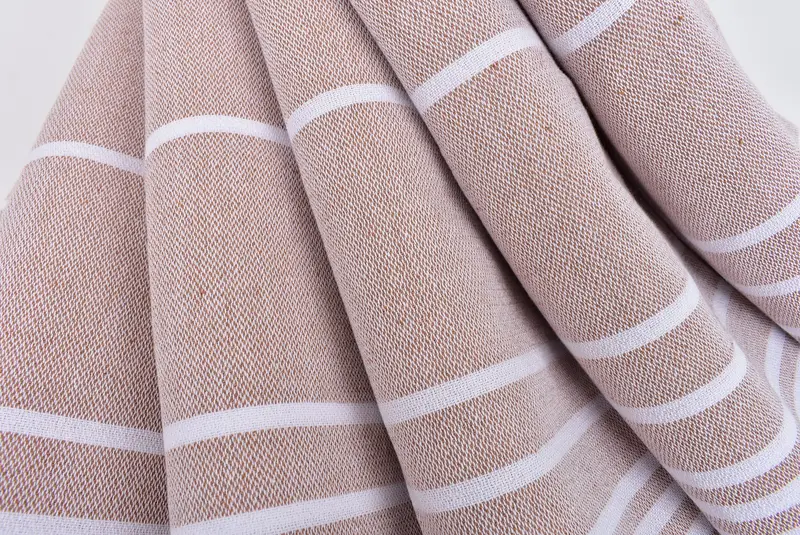 Xmas Gifts, Personalized Gifts, Monogram Turkish Bath Towel, Handmade Gift, 38x18 Cotton Striped Towel, Small Bath Towels, Bathroom Towels - 5