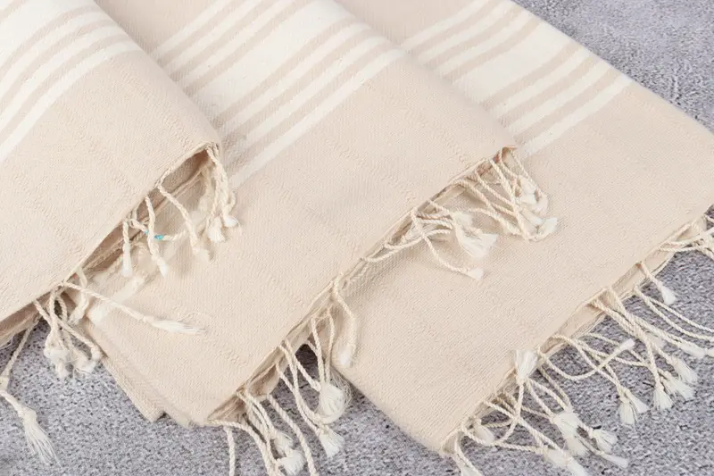 Best Friend Gift, Bachelor Party Favors, 64x36 Cotton Striped Towel, Wedding Anniversary Gift, Bridal Shower Favors, Monogrammed Beach Towel - 5