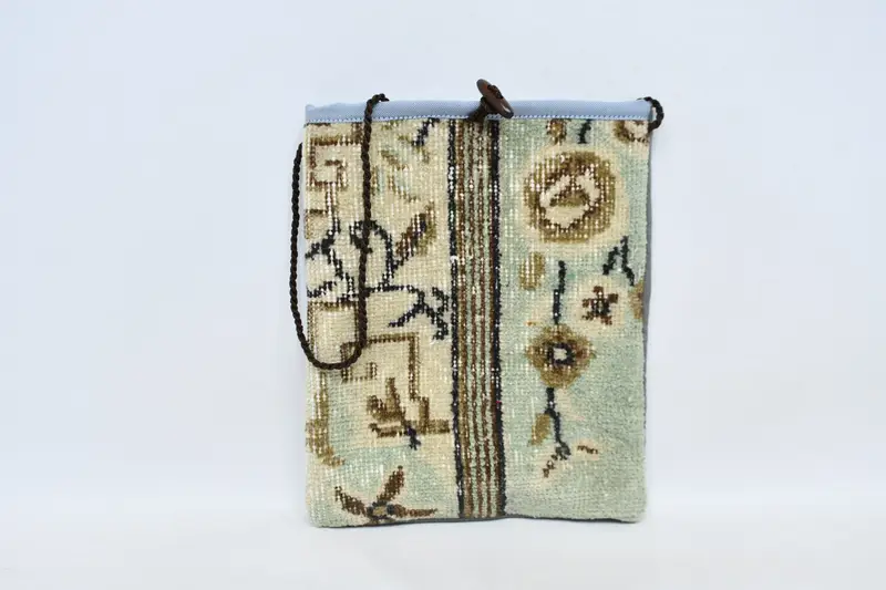 調節可能なストラップのキリムバッグ、ウエスタン＆カウボーイスタイルのウールクロスボディバッグ