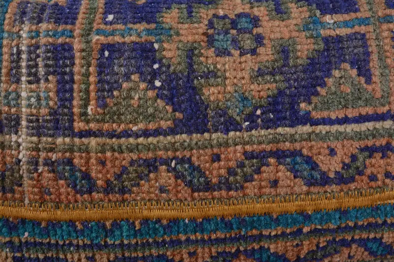 Pillow for Couch, Pillow Sham, 12x20 Blue Pillow Sham, Boho Pillow, Bright Cushion Cover, Outdoor Bolster Cushion Cover, Kilim Pillow - 3