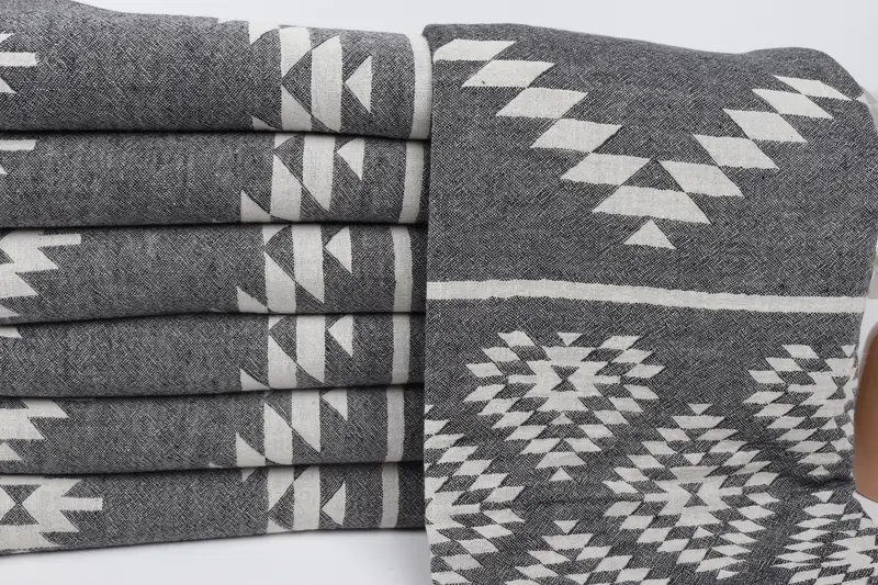 70x36 Cotton Kilim Towel, Pool Towels, Bridal Gifts, Embroidered Beach Towel, Lightweight towel, Luxury towel, Scarf Towel, Turkish towel - 3