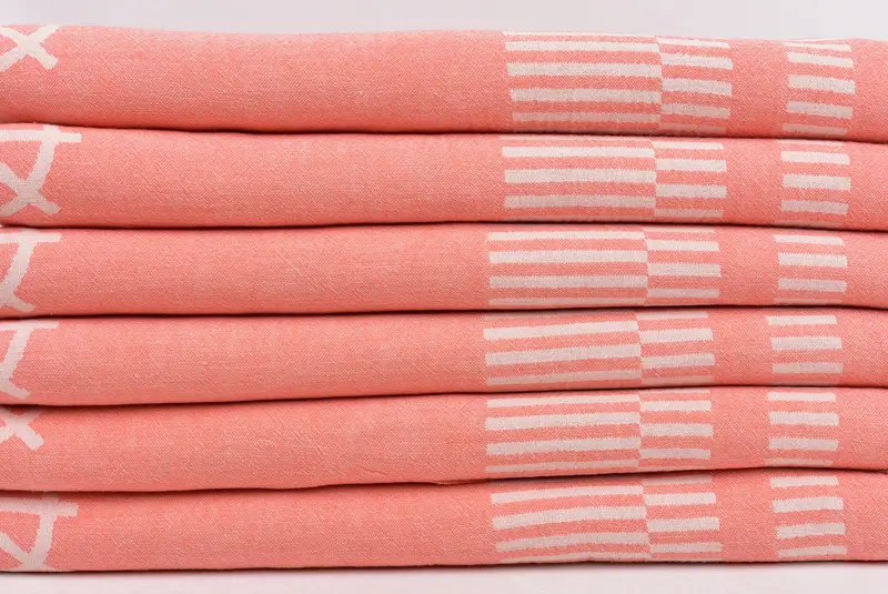 Turkish towel bulk order for wedding gifts, Beach Towel Bulk, Custom Gift, Turkish bath towel, 70x38 Cotton Fish Design Towel, Valentines Gift - 3