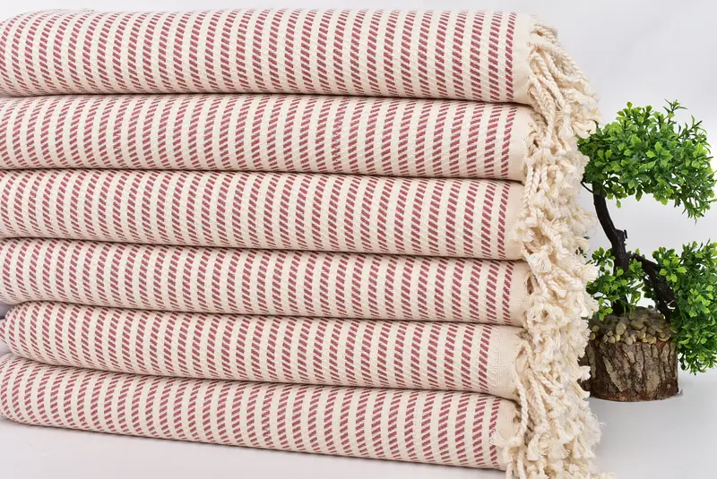 Spa Towel, Bathroom Towel, Personalized Turkish Beach Towel, Monogram Turkish Towel, Gift For Him, Peshtemal Towel, 70x40 Cotton Polka Dot Towel - 3