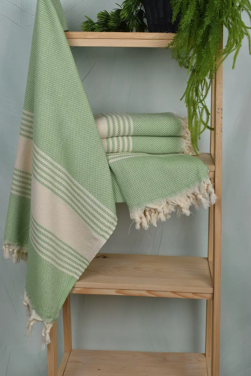 70x40 Cotton Striped Towel, Custom Towel, Personalized Turkish Towel, Fouta towel, Turkish Bath Towel USA, Bachelorette Party Favors Beach - 6
