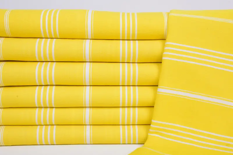 Personalized Wedding Gift, Home Decor Towel, 70x40 Cotton Striped Towel, Monogram Turkish Towel, Home Decor Gifts, Peshtemal Towel USA, Yoga Towel - 2