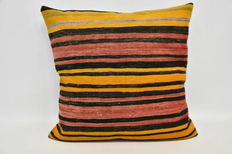 Pillow for Sofa, Garden Cushion, Cushion, 32x32 Red Cushion Case, Throw Kilim Pillow, Vintage Kilim Throw Pillow, Vintage Pillow Cover - 1