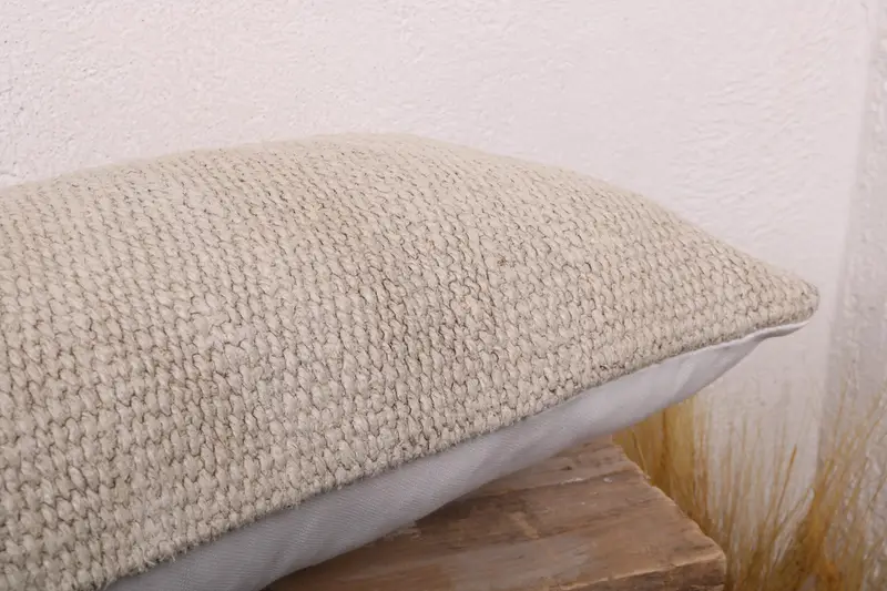 Pillow for Couch, 12x20 White Pillow Sham, Vintage Kilim Pillow, Pillow, Vintage Pillow, Luxury Cushion Case, Accent Pillow - 6
