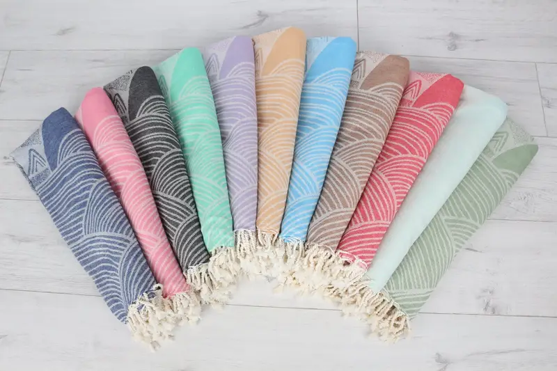 Hauswarmes Geschenk, bestes Strandtuch, 68x40 Baumwollgestreiftes Designtuch, Junggesellengeschenke, Yoga -Handtuch, Hochzeitsgeschenk für Braut, individuelles Hochzeitstuch - 6