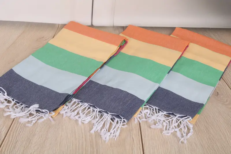 Turkish towel, Bachelorette Favor, Personalized Wedding Gift, Cute Beach Towel, 70x40 Cotton Striped Towel, Friends Beach Towel, Soft towel - 6