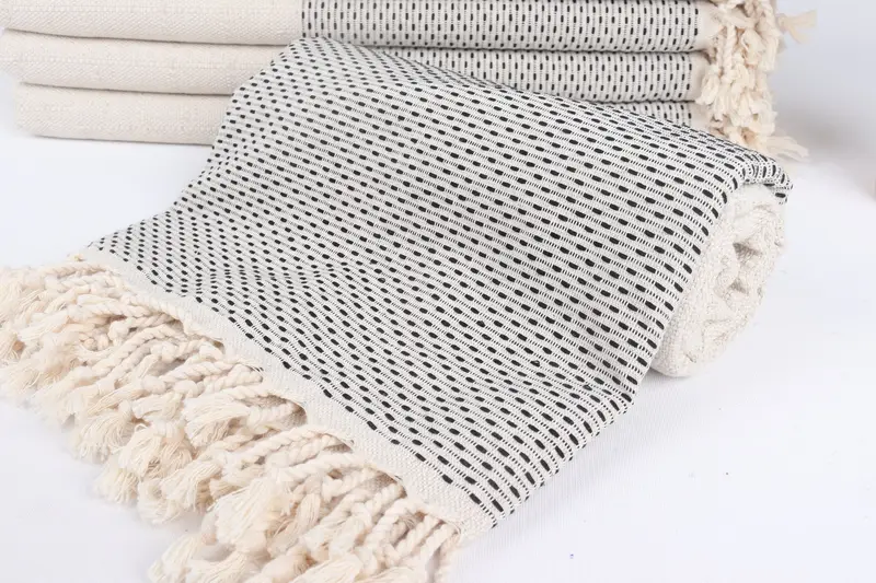 70x40 Cotton Polka Dot Towel, Personalized Gift, Gifts For Him, Kids Beach Towel, Gift Boxes Towel, Turkish Towel Beach, Girl Trip Party Favor - 4