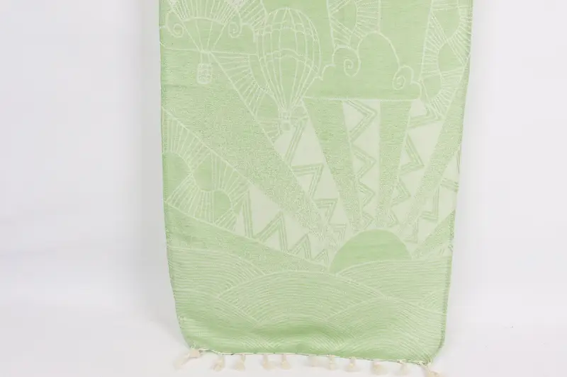 Organic Towel, Personalized Dish Towel, Bathroom Towels, Christmas Gift, Bridesmaid Towel, Monogrammed Hand Towel, 36x18 Cotton Striped Design Towel - 1