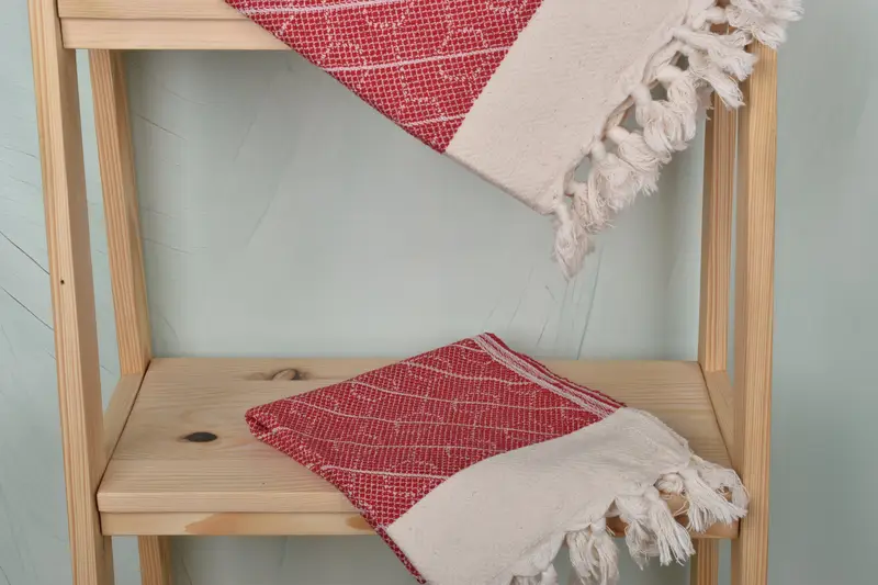 Bathroom Towels, Gifts For Him, Summer Gift, Family Gift, Wedding Favors, Gift For Wedding Day, Small Bath Towels, 36x18 Cotton Geometric Towel - 5